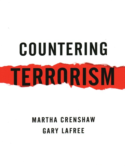 Title details for Countering Terrorism by Martha Crenshaw - Available